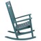 Flash Furniture Winston All-Weather Rocking Chair in Teal Faux Wood JJ-C14703-TL-GG - alternate 8